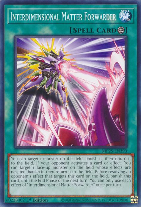 Interdimensional Matter Forwarder - MP25-EN393 - Common - 1st Edition