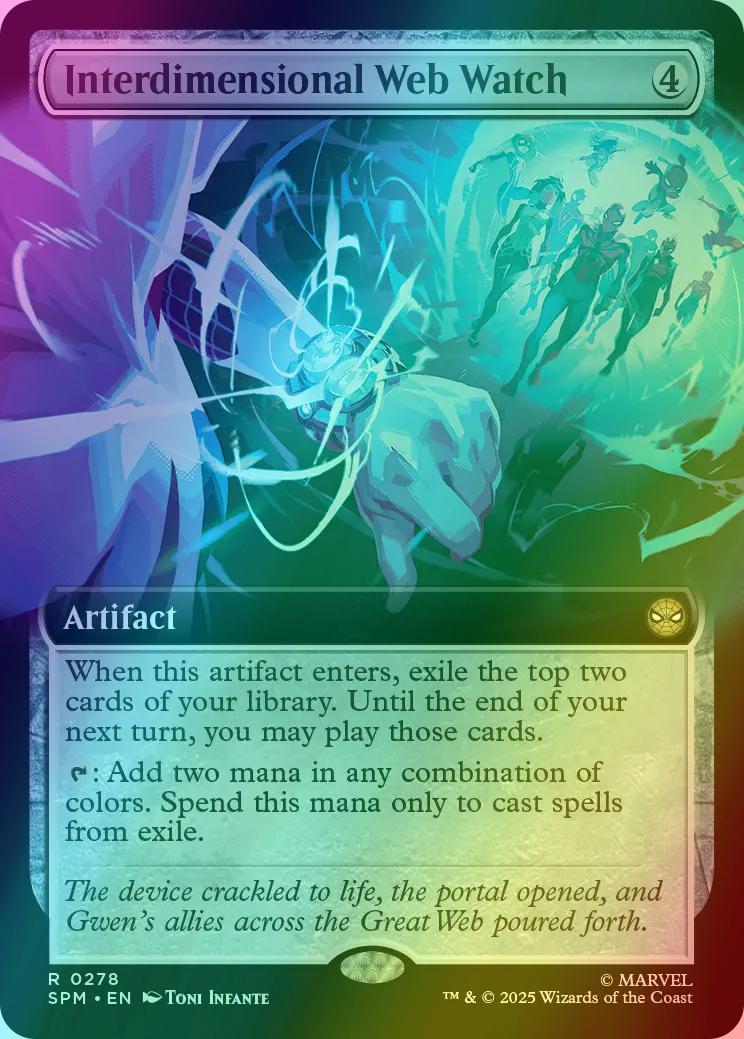 Interdimensional Web Watch [278] [Extended Art] [Marvel's Spider-Man] [Foil]