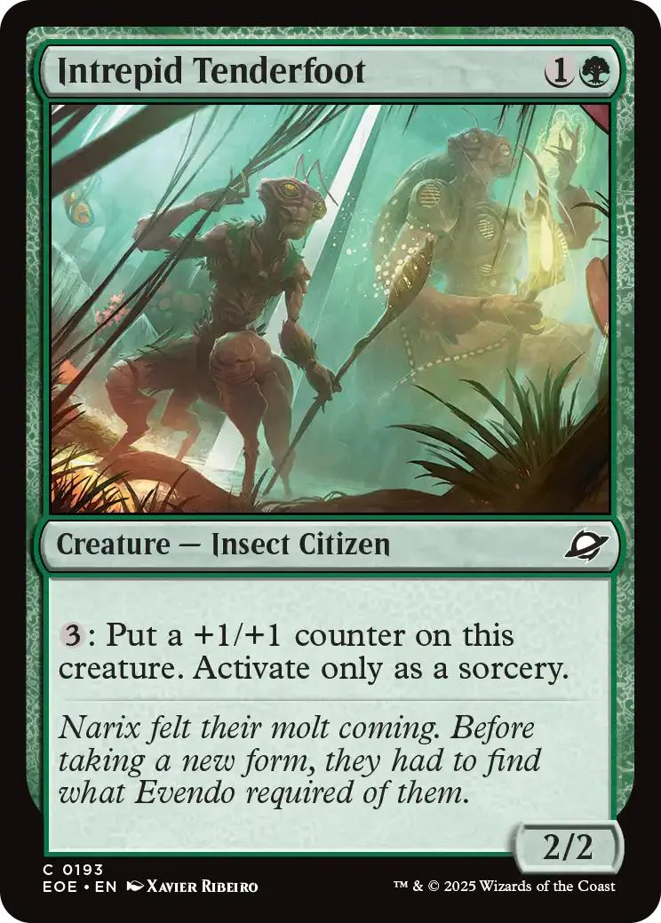Intrepid Tenderfoot [193] [Edge of Eternities] [Non-Foil]