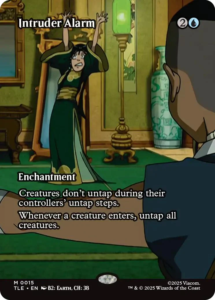 Intruder Alarm [15] [Borderless] [Source Material] [Avatar: The Last Airbender Eternal] [Non-Foil]