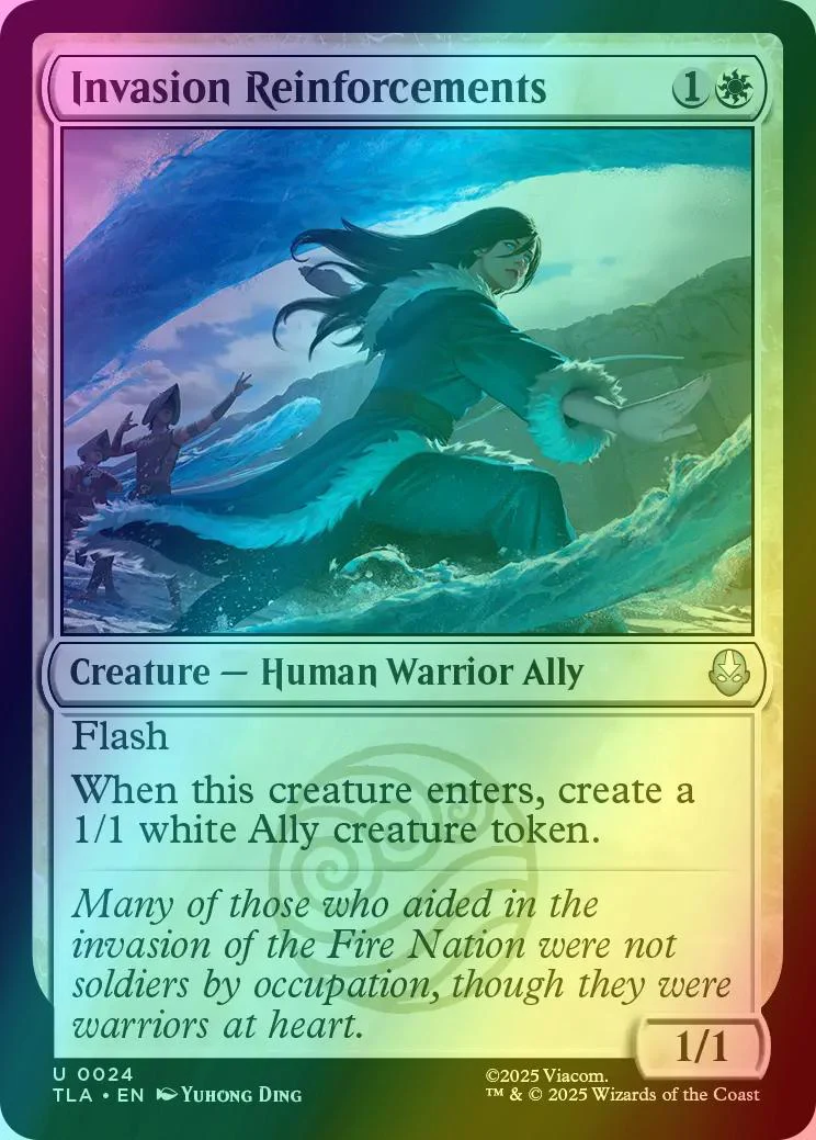 Invasion Reinforcements [24] [Avatar: The Last Airbender] [Foil]