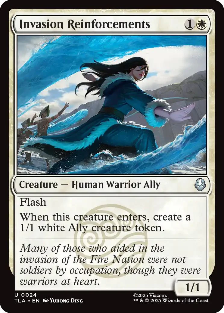 Invasion Reinforcements [24] [Avatar: The Last Airbender] [Non-Foil]