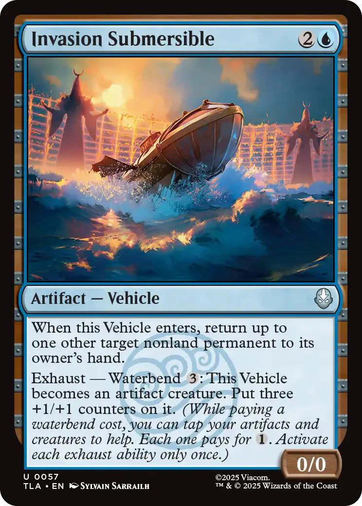 Invasion Submersible [57] [Avatar: The Last Airbender] [Non-Foil]