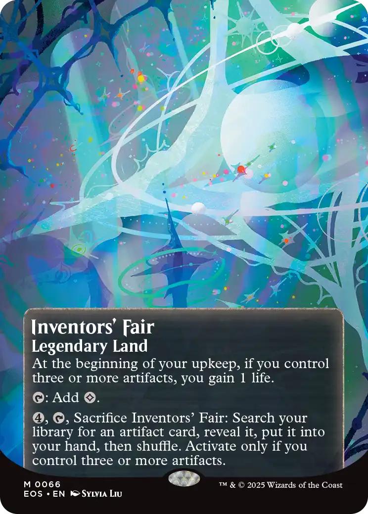 Inventors' Fair [66] [Borderless] [Poster] [Edge of Eternities: Stellar Sights] [Non-Foil]