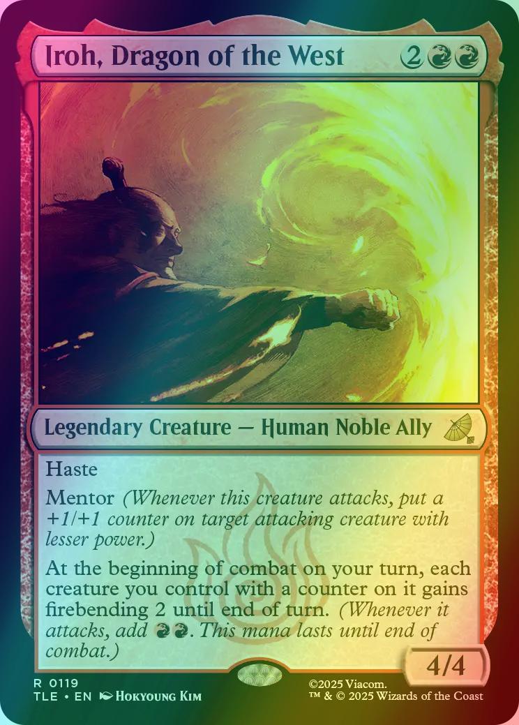 Iroh, Dragon of the West [119] [Avatar: The Last Airbender Eternal] [Foil]