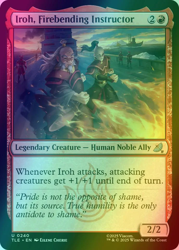 Iroh, Firebending Instructor [240] [Avatar: The Last Airbender Eternal] [Foil]