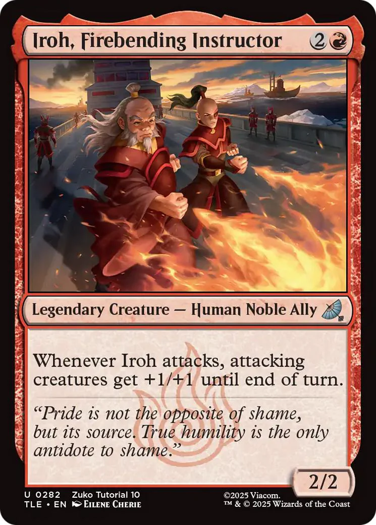 Iroh, Firebending Instructor [282] [Avatar: The Last Airbender Eternal] [Non-Foil]