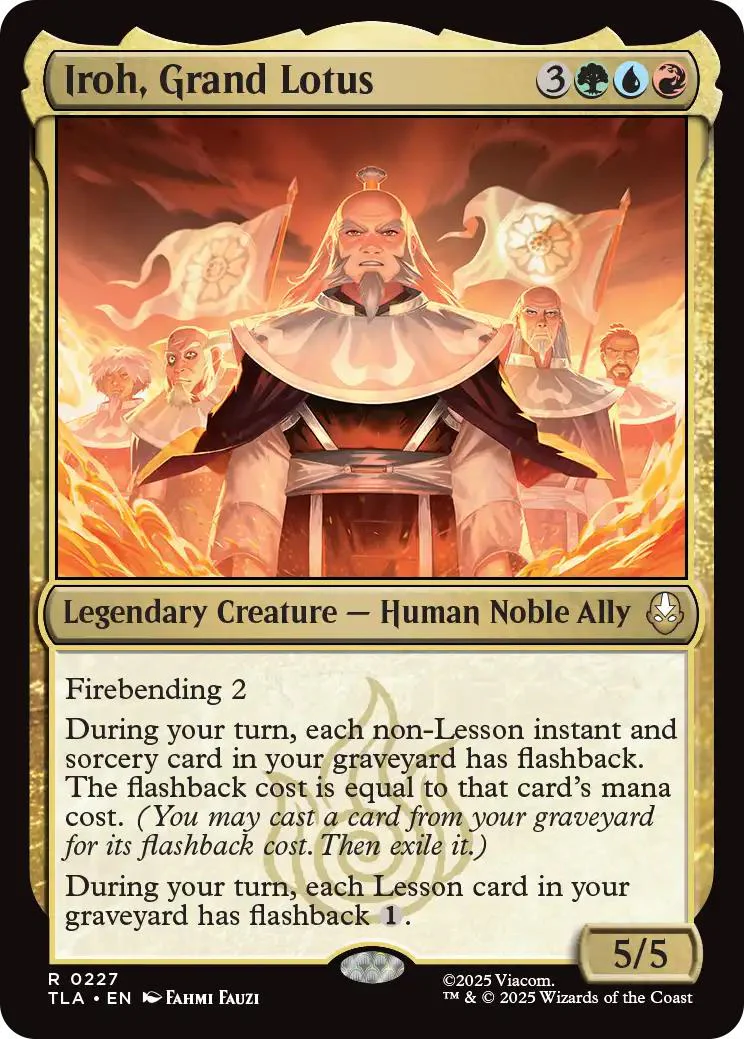 Iroh, Grand Lotus [227] [Avatar: The Last Airbender] [Non-Foil]