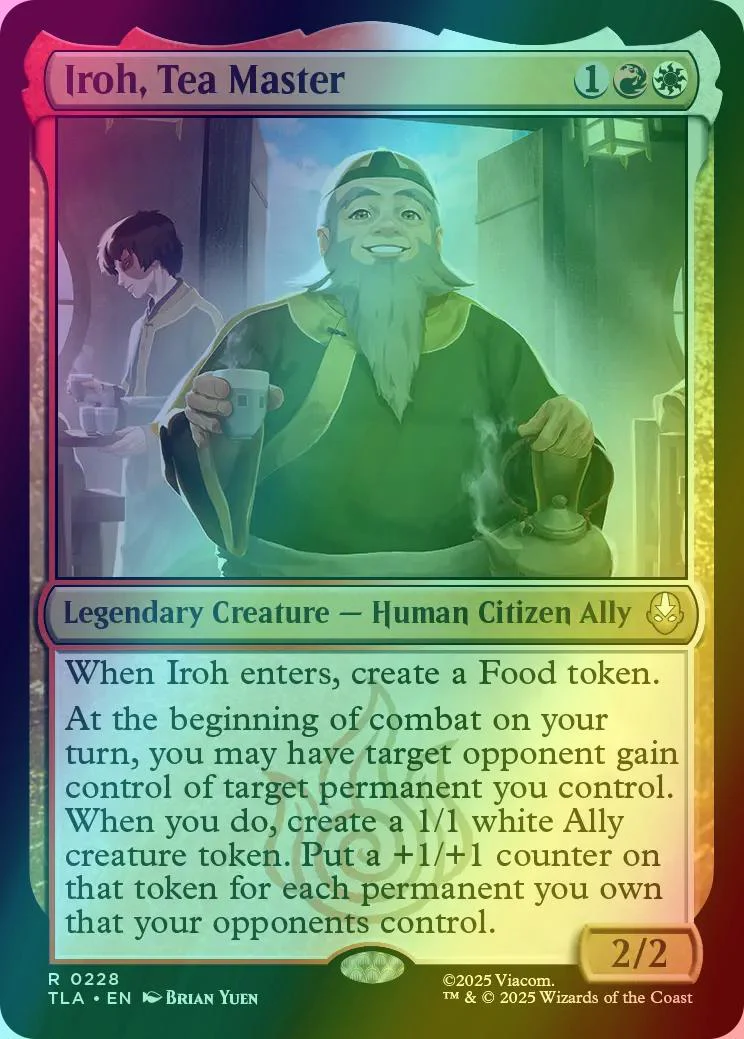 Iroh, Tea Master [228] [Avatar: The Last Airbender] [Foil]