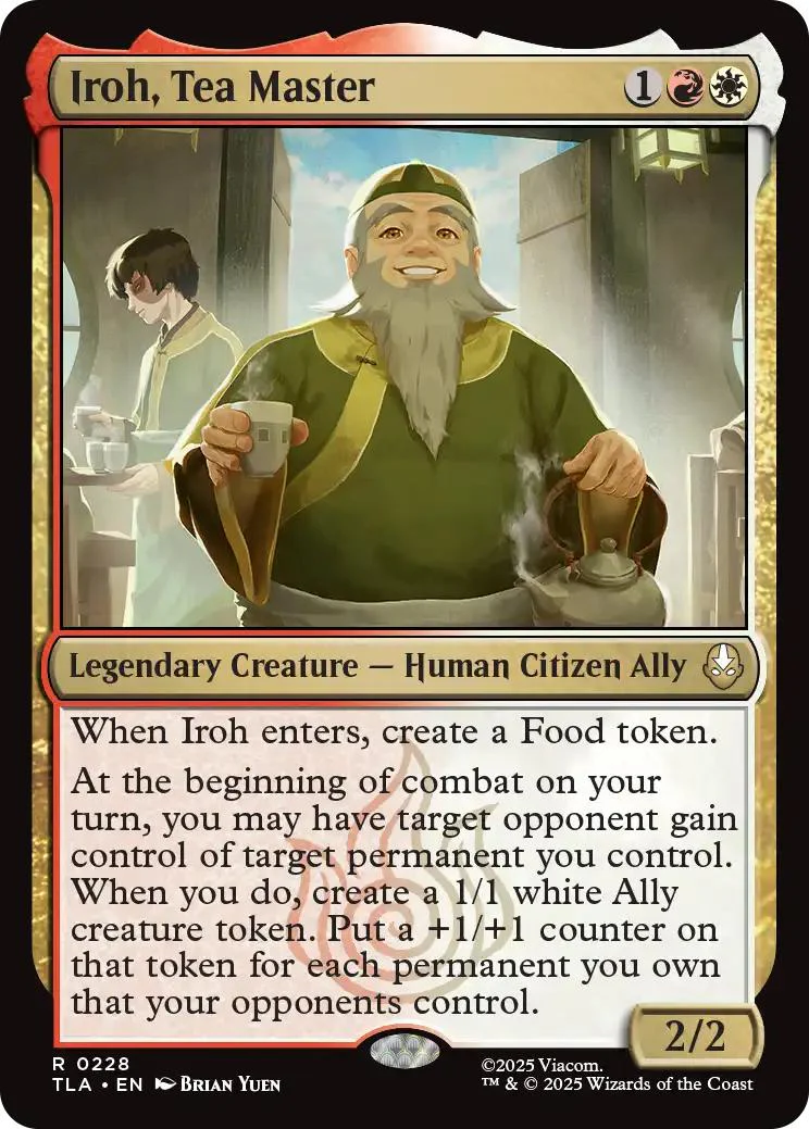 Iroh, Tea Master [228] [Avatar: The Last Airbender] [Non-Foil]