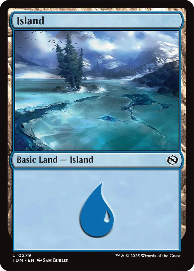 Island [279] [Tarkir: Dragonstorm] [Non-Foil]