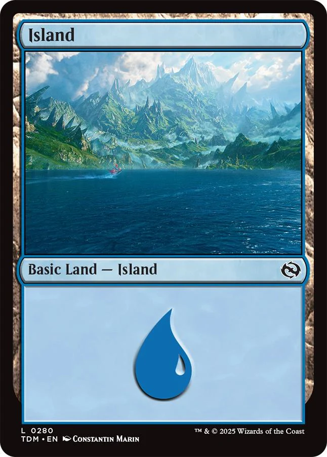 Island [280] [Tarkir: Dragonstorm] [Non-Foil]