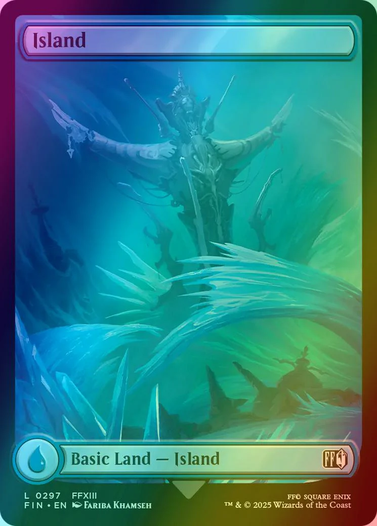 Island [297] [Full Art] [FINAL FANTASY] [Foil]