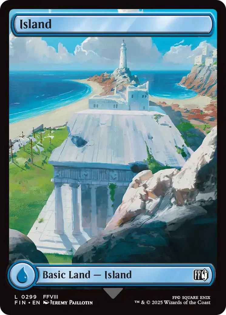 Island [299] [Full Art] [FFVIII] [FINAL FANTASY] [Non-Foil]