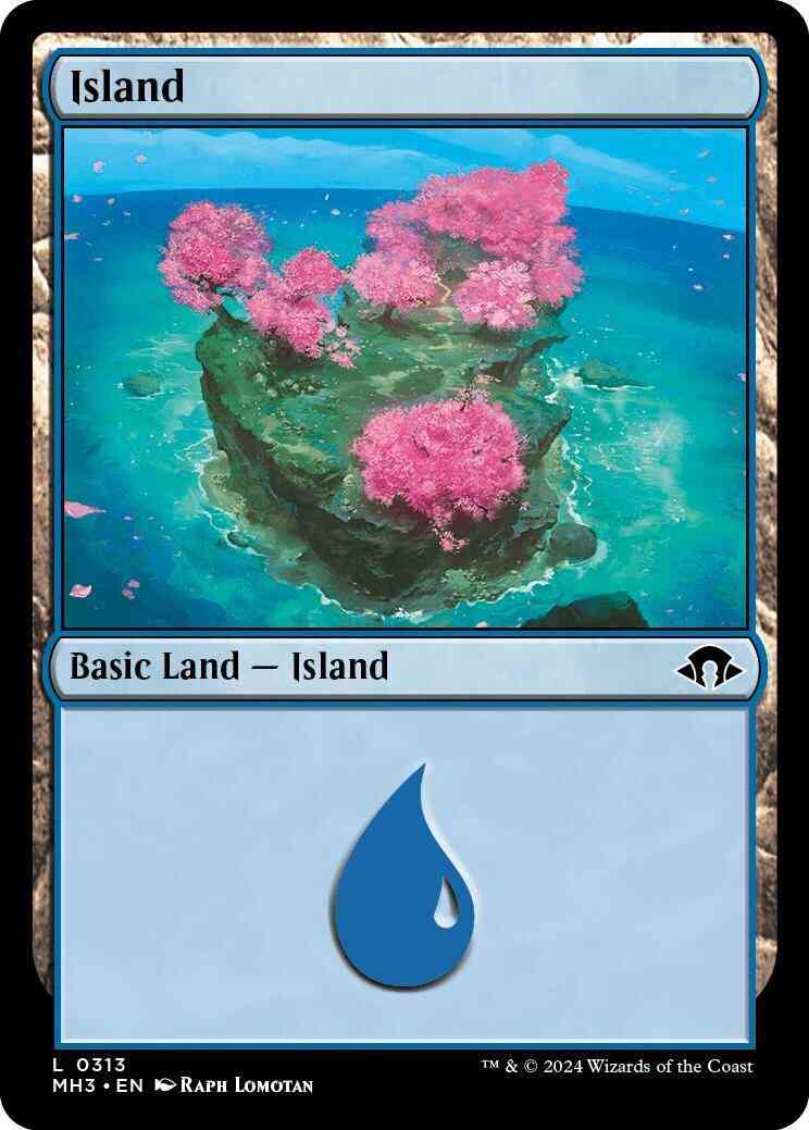 Island [313] [Modern Horizons 3] [Non-Foil]