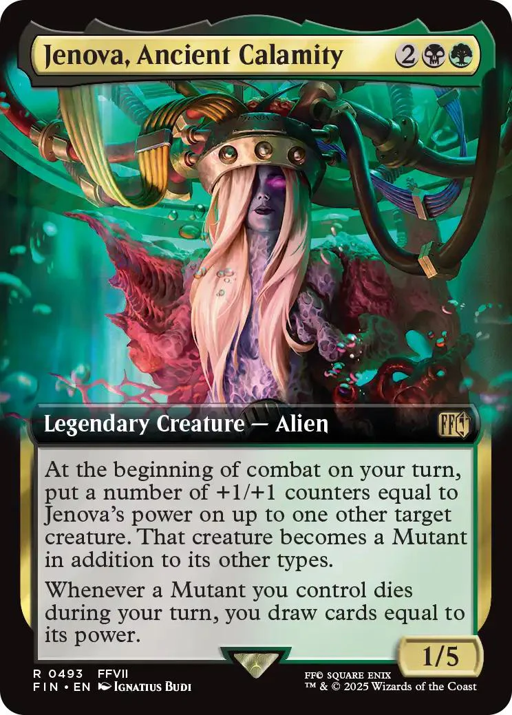 Jenova, Ancient Calamity [493] [Extended Art] [FINAL FANTASY] [Non-Foil]