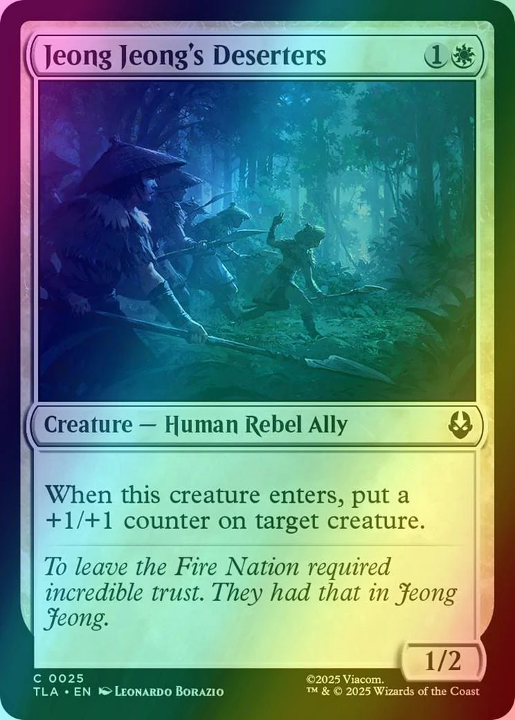 Jeong Jeong's Deserters [25] [Avatar: The Last Airbender] [Foil]