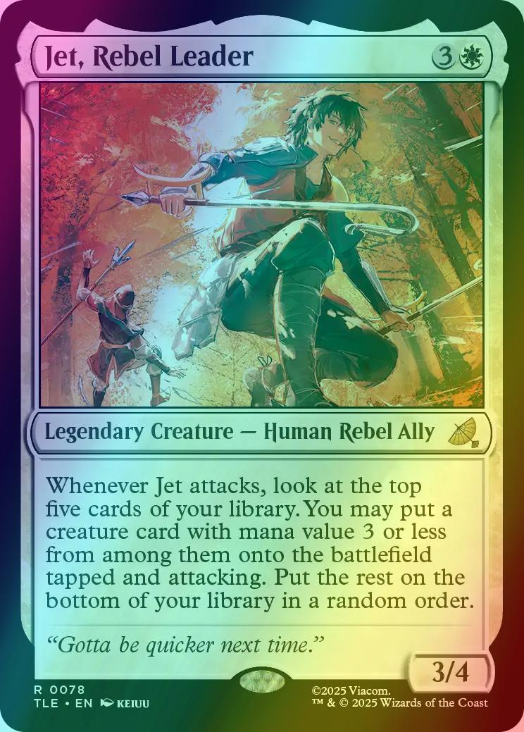 Jet, Rebel Leader [78] [Avatar: The Last Airbender Eternal] [Foil]
