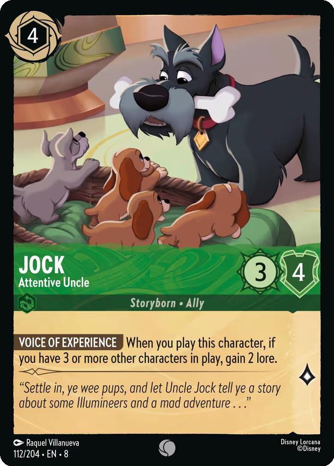 Jock - Attentive Uncle - 112/204 [Reign of Jafar] [Non-Foil]