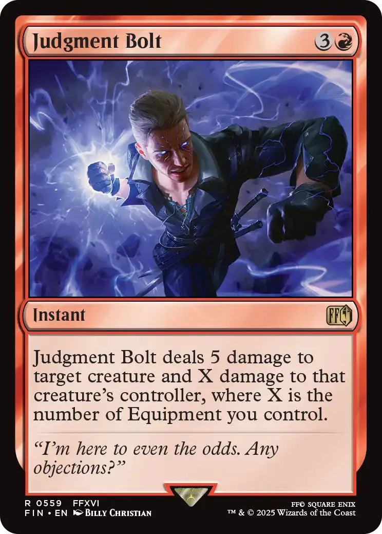 Judgment Bolt [559] [Starter Kit Exclusive] [FINAL FANTASY] [Non-Foil]