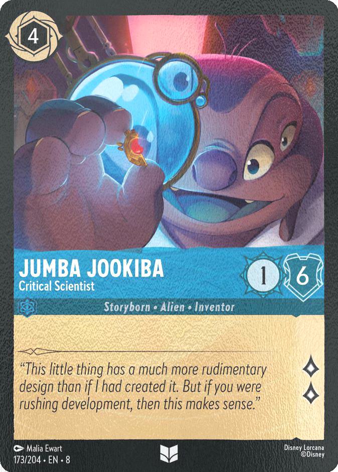 Jumba Jookiba - Critical Scientist - 173/204 [Reign of Jafar] [Cold Foil]