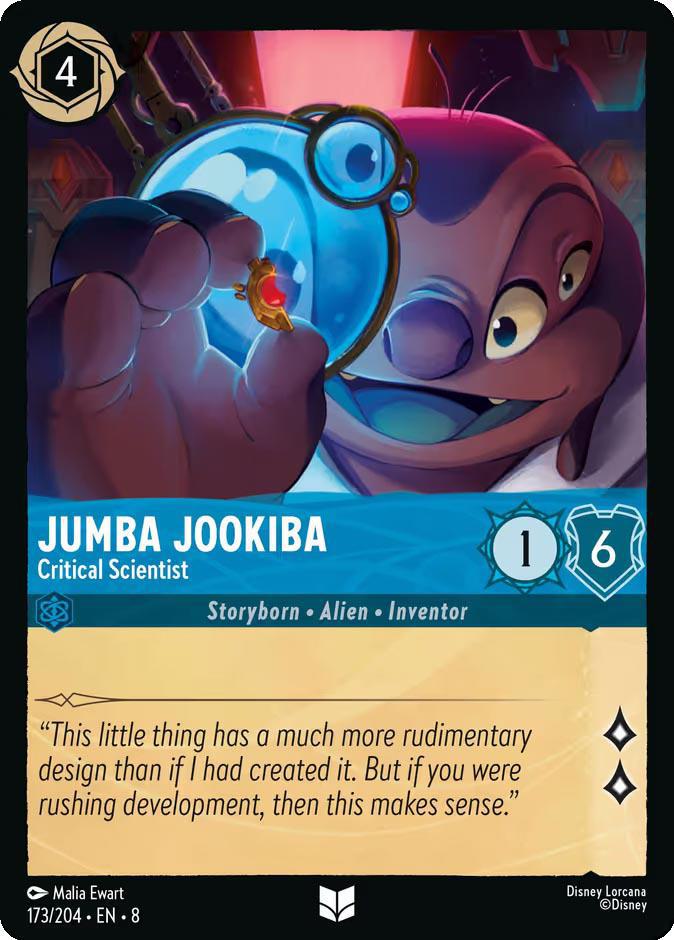 Jumba Jookiba - Critical Scientist - 173/204 [Reign of Jafar] [Non-Foil]