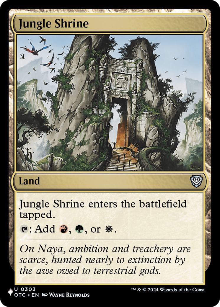 Jungle Shrine [OTC-303] [The List] [Non-Foil]