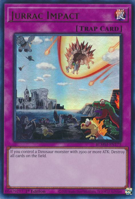 Jurrac Impact - BLMM-EN175 - Ultra Rare - 1st Edition