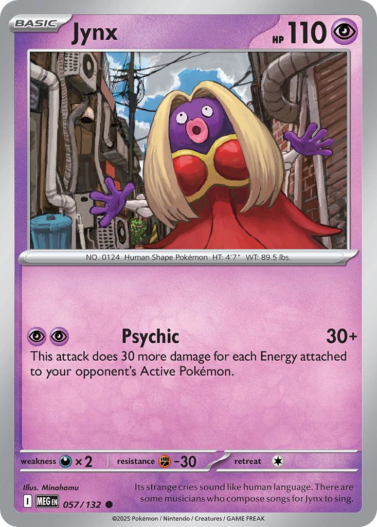 Jynx - 057/132 - Common [me01-057] [Non-Holo]