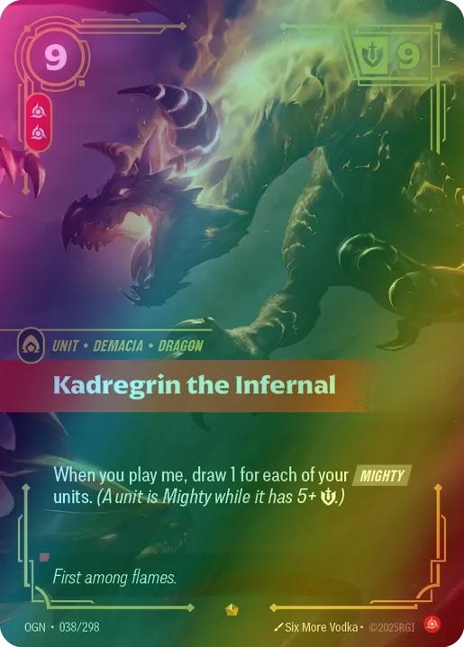 Kadregrin the Infernal - 038/298 [Origins] [Foil]