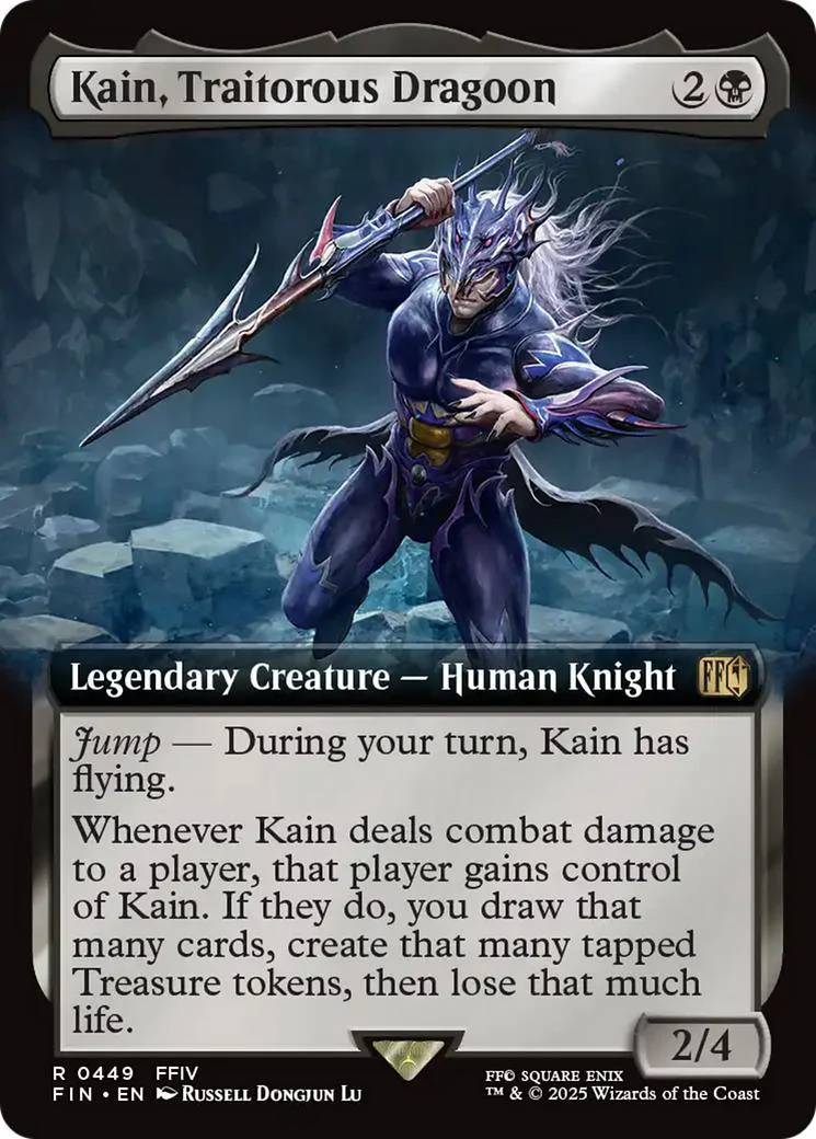 Kain, Traitorous Dragoon [449] [Extended Art] [FINAL FANTASY] [Non-Foil]