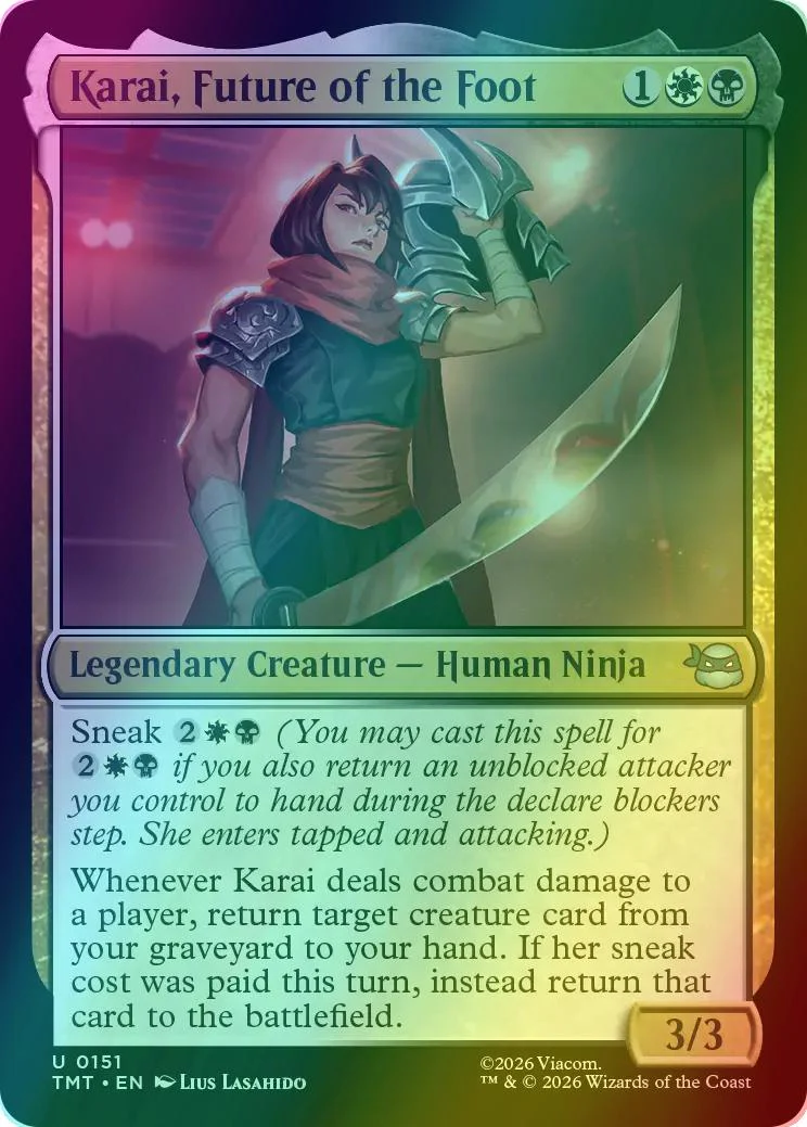 Karai, Future of the Foot [151] [Teenage Mutant Ninja Turtles] [Foil]