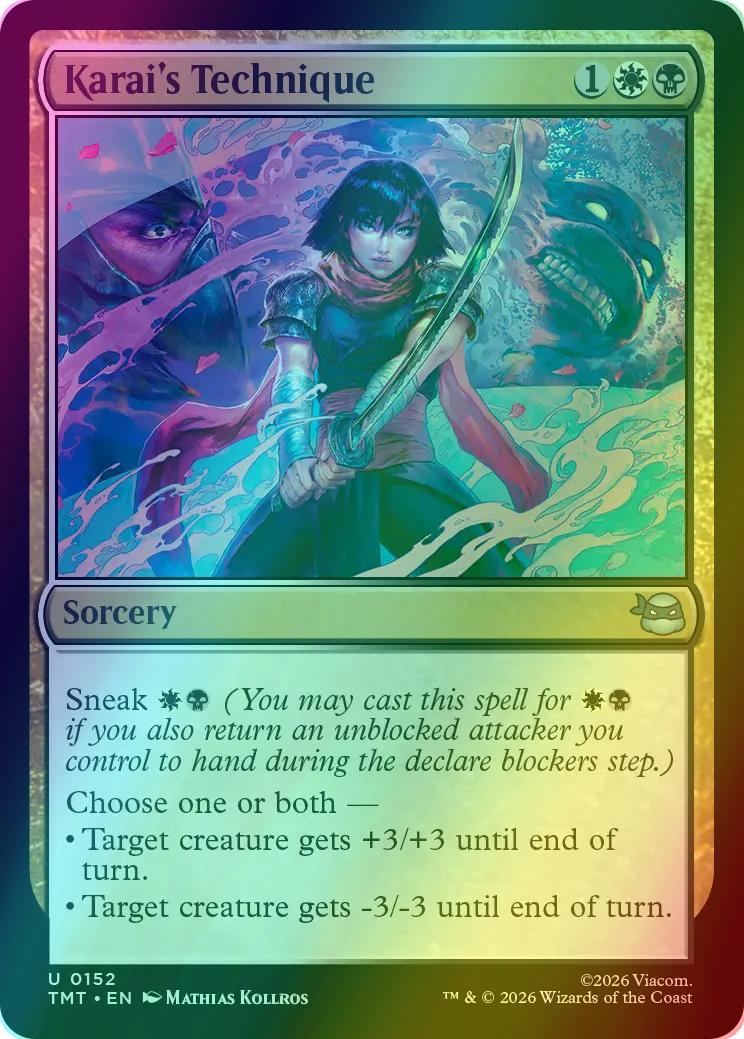 Karai's Technique [152] [Teenage Mutant Ninja Turtles] [Foil]