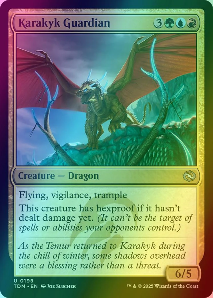 Karakyk Guardian [198] [Tarkir: Dragonstorm] [Foil]