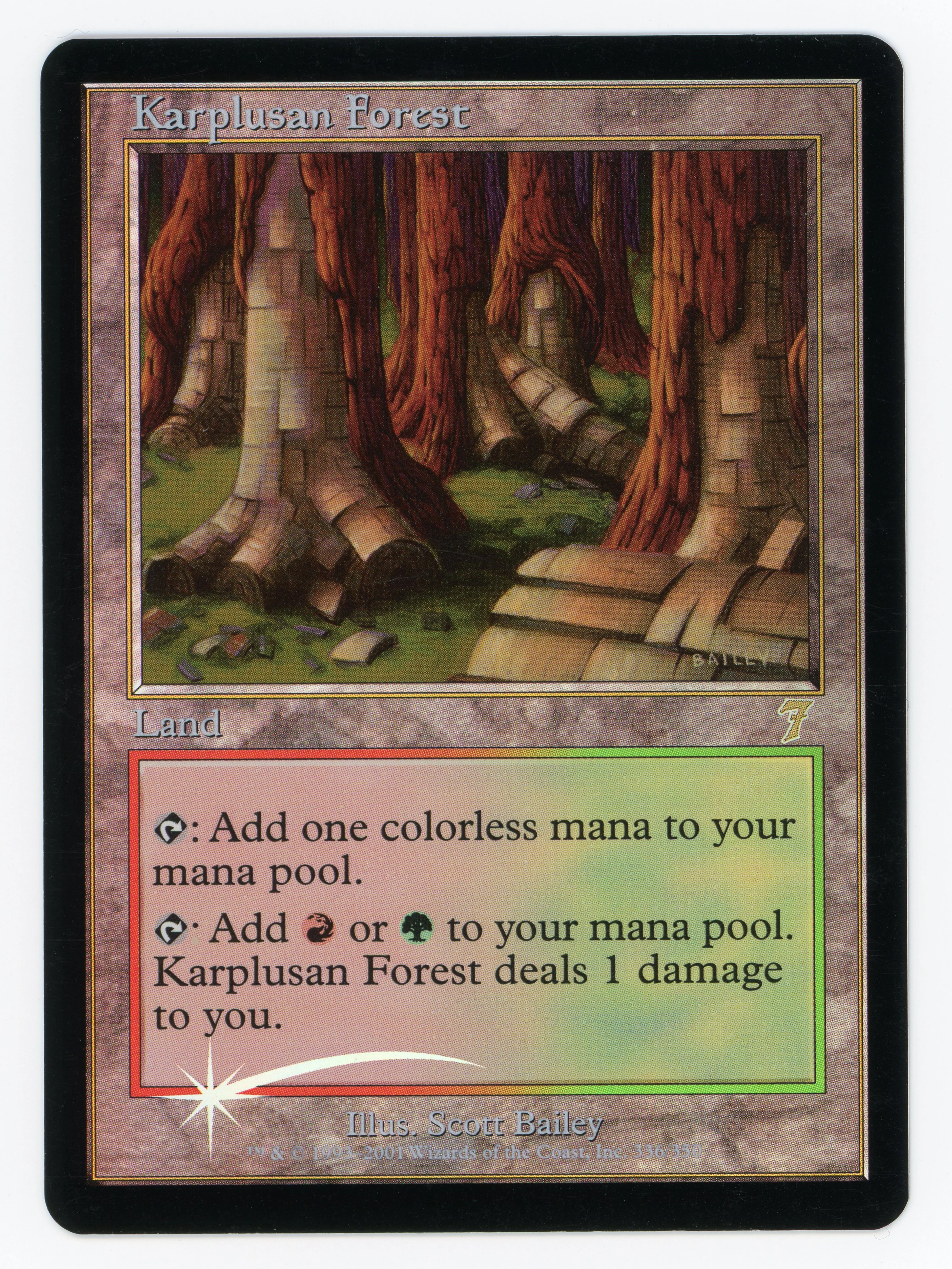 Karplusan Forest - Foil - Scan 13602