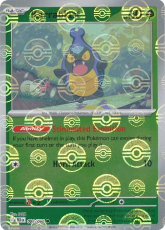 Karrablast - Poké Ball Pattern - 009/086 - Common [sv105b-009] [Reverse Holo]