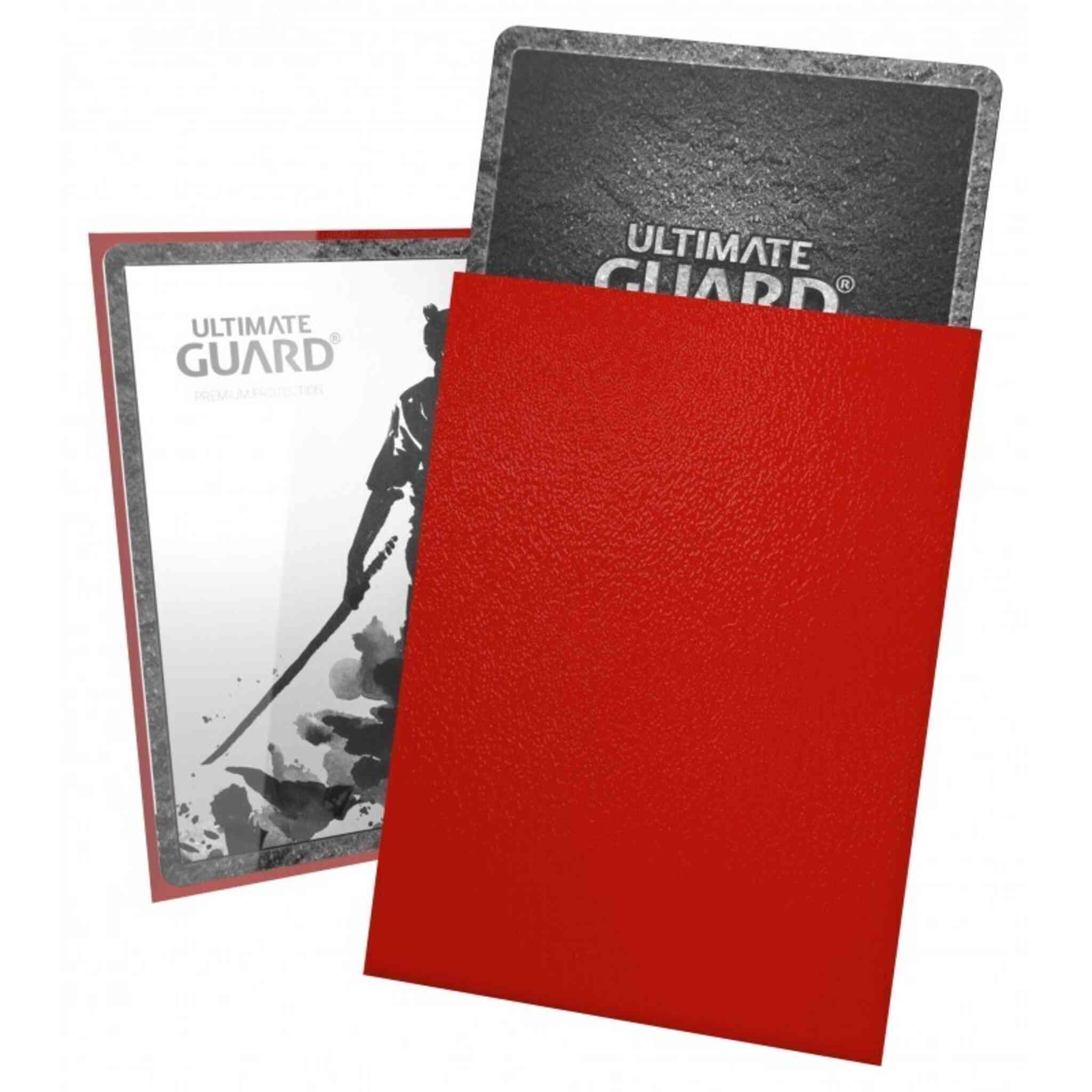 Katana Sleeves Standard Size - Red - 100ct - Image 2