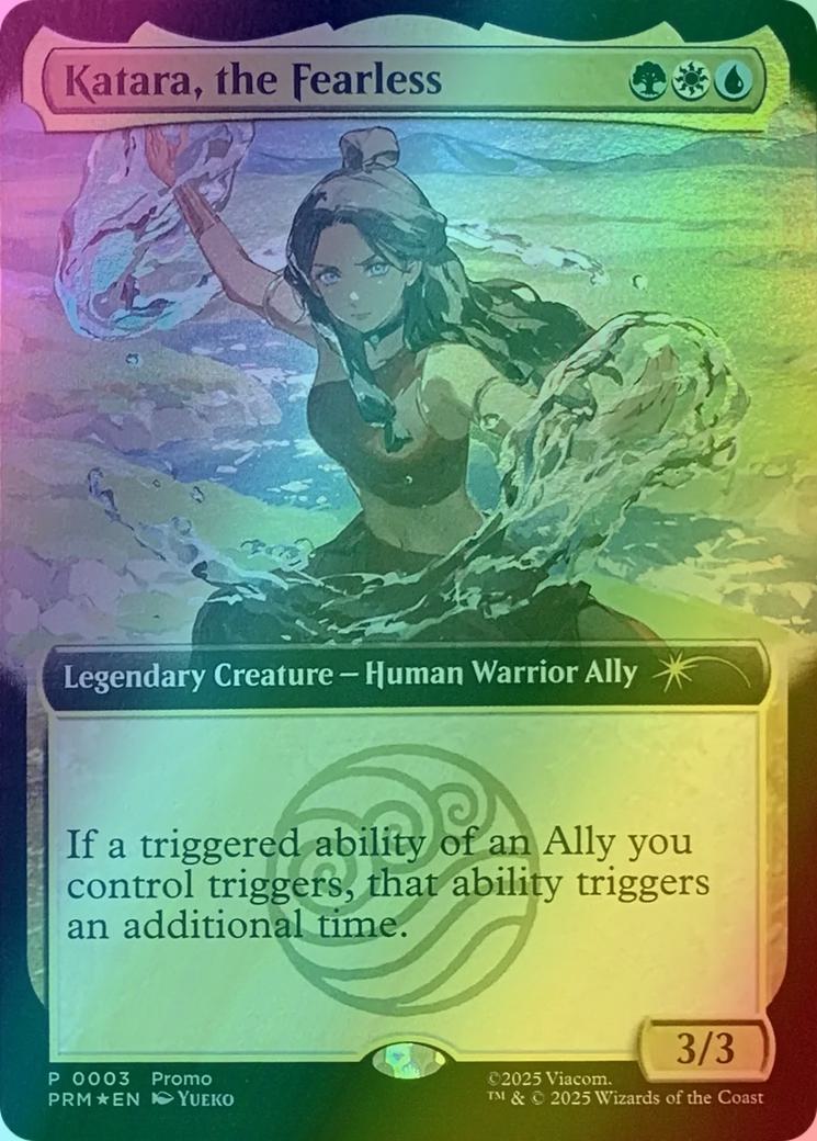 Katara, the Fearless [2025-3] [Extended Art] [URL/Convention Promos] [Foil]