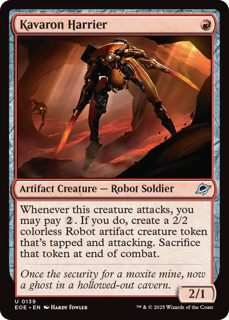 Kavaron Harrier [139] [Edge of Eternities] [Non-Foil]