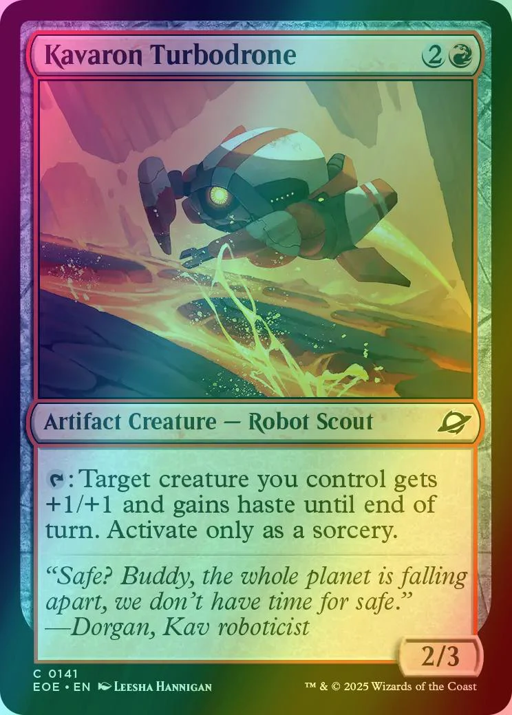 Kavaron Turbodrone [141] [Edge of Eternities] [Foil]