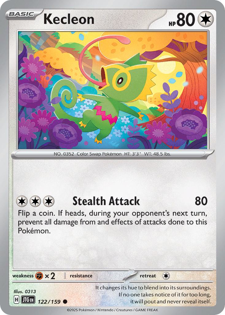Kecleon - 122/159 - Common [sv09-122] [Non-Holo]