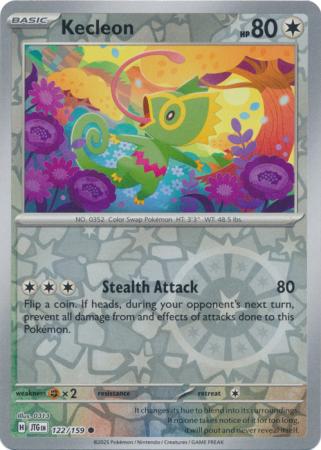 Kecleon - 122/159 - Common [sv09-122] [Reverse Holo]
