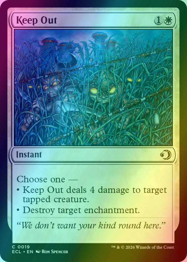 Keep Out [19] [Lorwyn Eclipsed] [Foil]