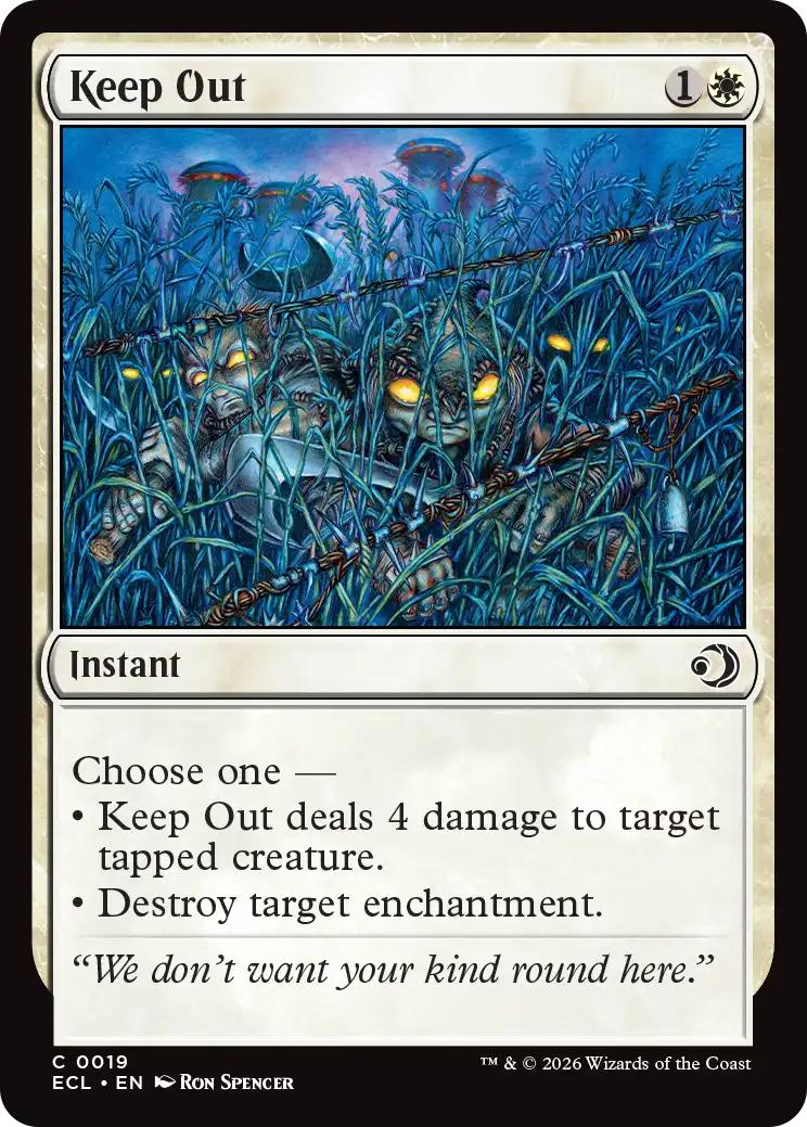 Keep Out [19] [Lorwyn Eclipsed] [Non-Foil]