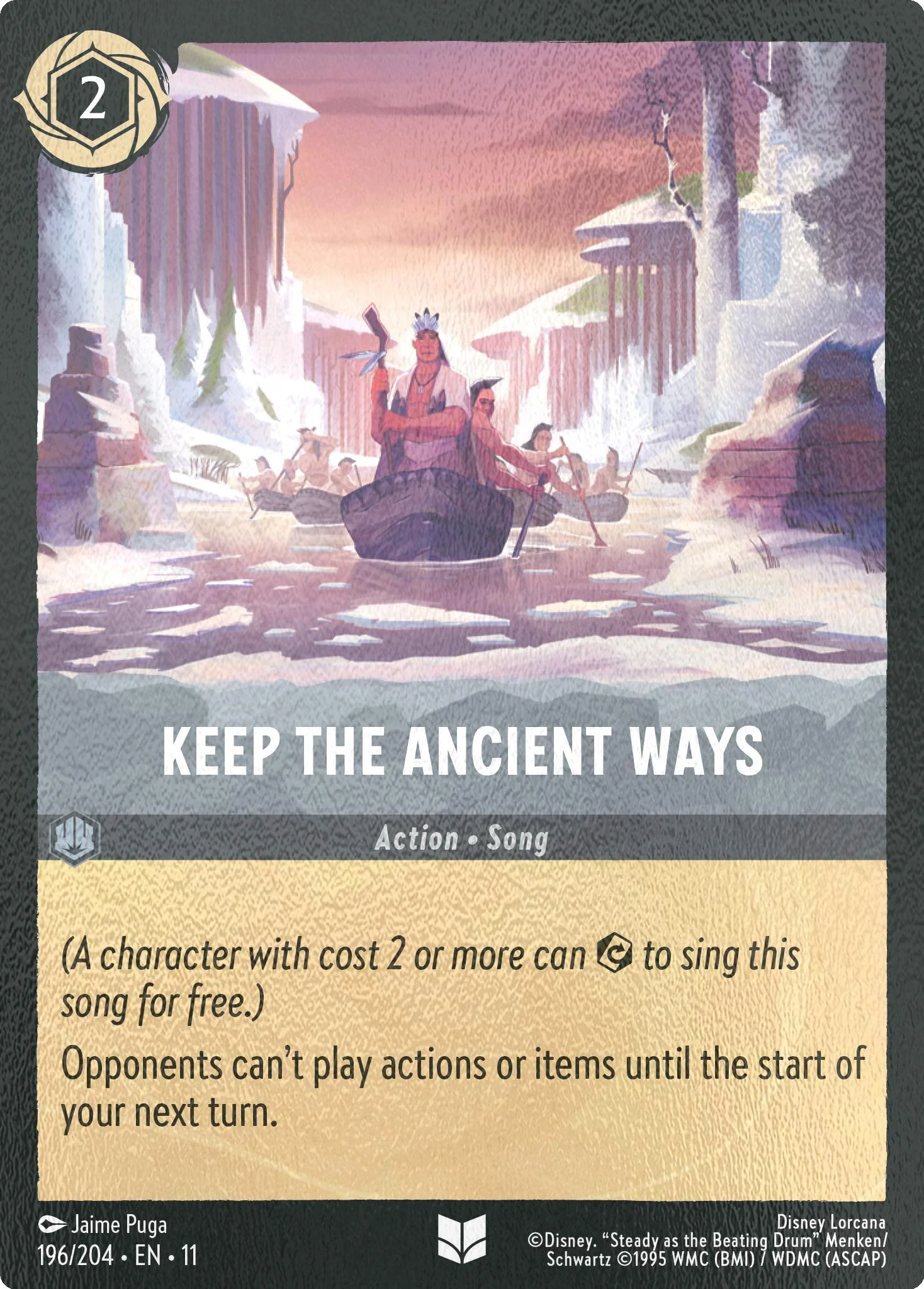 Keep the Ancient Ways - 196/204 [Winterspell] [Cold Foil]