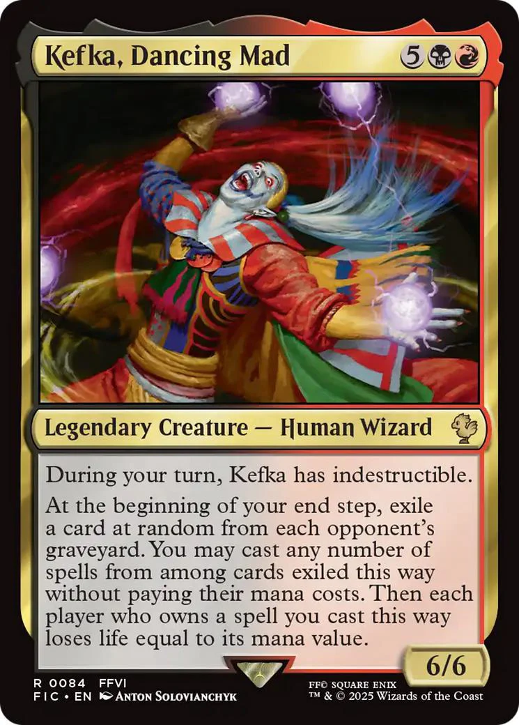 Kefka, Dancing Mad [84] [FINAL FANTASY: Commander] [Non-Foil]