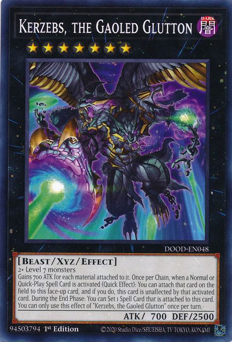 Kerzebs, the Gaoled Glutton - DOOD-EN048 - Common - 1st Edition