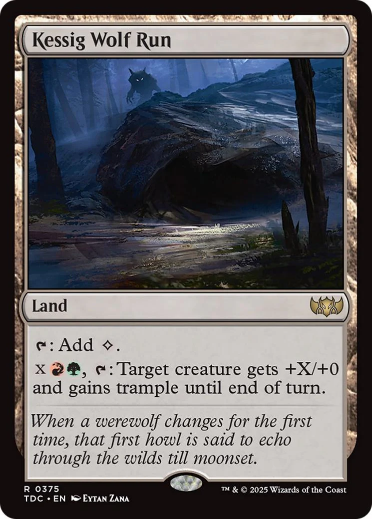 Kessig Wolf Run [375] [Tarkir: Dragonstorm: Commander] [Non-Foil]
