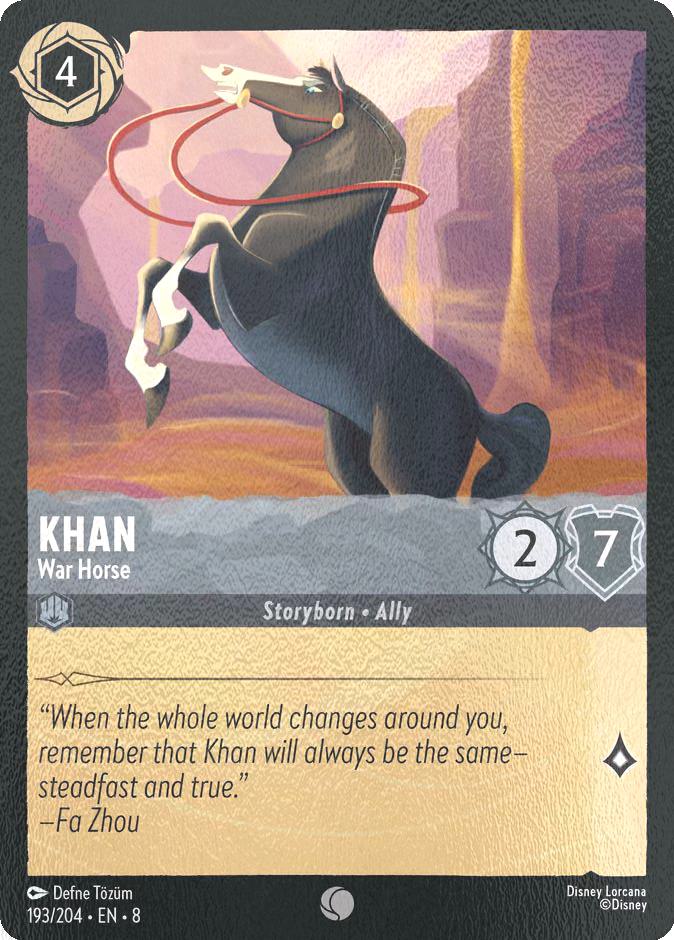 Khan - War Horse - 193/204 [Reign of Jafar] [Cold Foil]