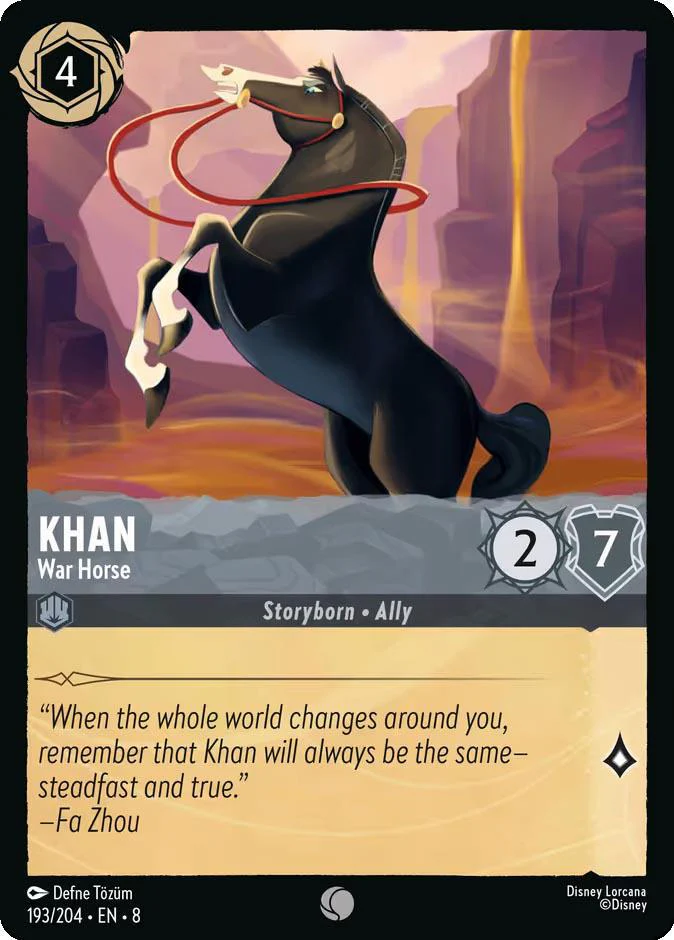Khan - War Horse - 193/204 [Reign of Jafar] [Non-Foil]